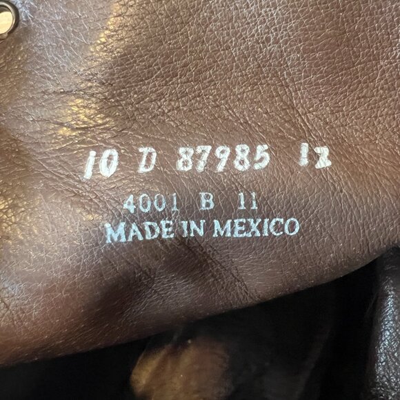 FRYE - Men's Lace Up Boots - Size 10 - Picture 12 of 15